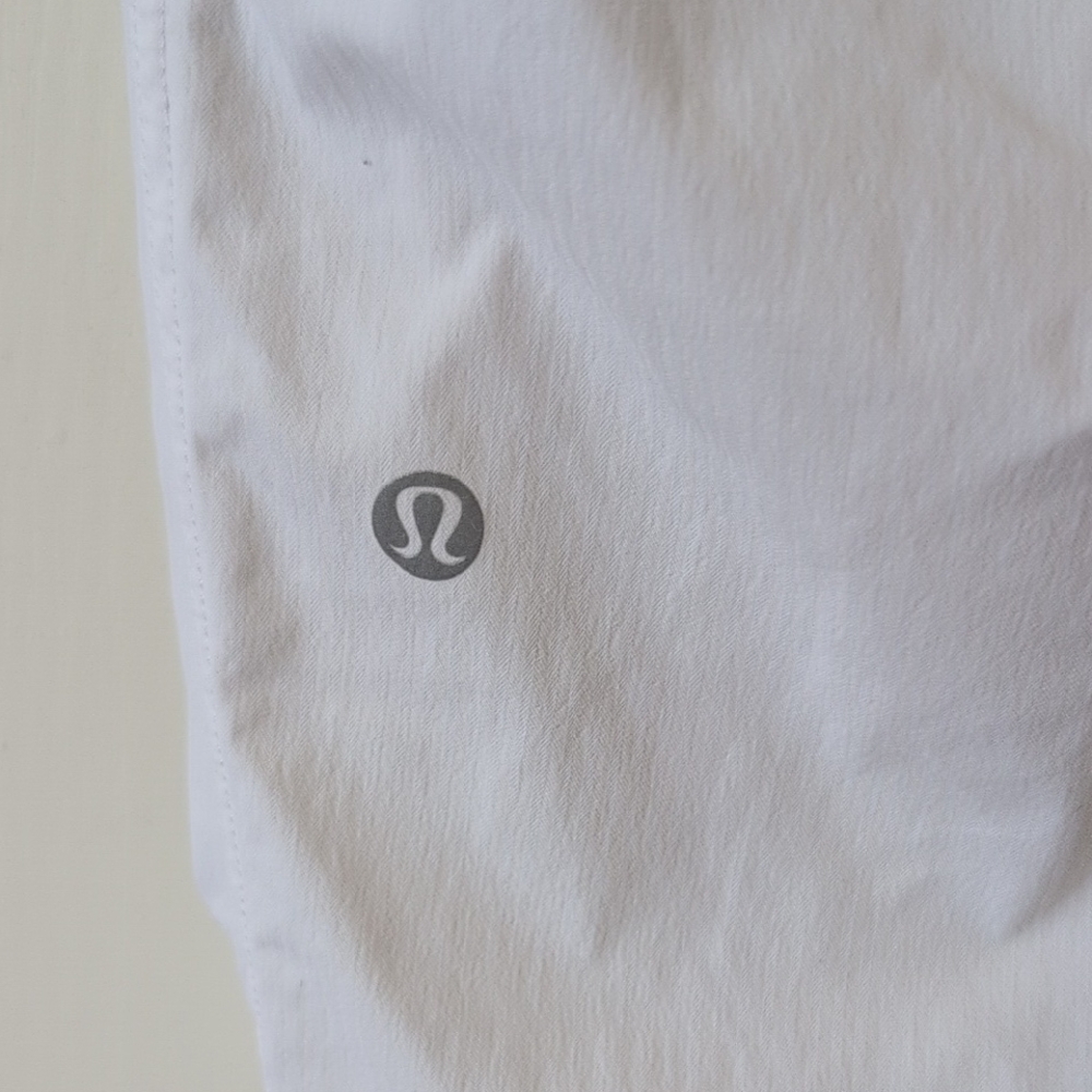 lululemon athletica Womens 2 Dance Studio Joggers White Activewear Athleisure - Picture 7 of 9